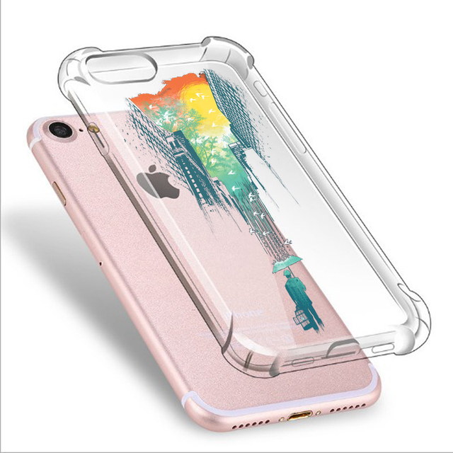New Arrival Cellphone case Full Protective UV Impact Clear TPU Custom Mobile Phone Case for iPhone 16 16 Pro16 Pro Max 17 17 Pro