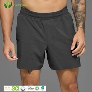 Shorts de course performants pour hommes, séchage rapide, respirants, pour la gym et l'entraînement, avec doublure intérieure, logo personnalisé, commande en gros OEM - Product Image 1