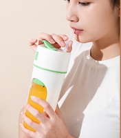 Custom Logo Draagbare Elektrische Juicer Handheld Smoothie Blender Fruit Mixers Cup Oplaadbare Usb Mini Blenders Voor Reizen