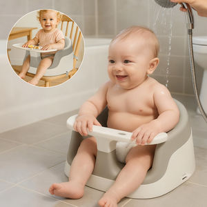 Chaise bébé multifonctionnelle 3-en-1 |   Siège imperméable et résistant à l'huile en EVA+PP pour une utilisation quotidienne pendant plus <span class=keywords><strong>de</strong></span> 3 mois, pour les repas et la douche - Product Image 1