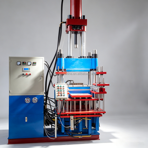 Machine de moulage par injection de caoutchouc silicone verticale servo-vacuum à transfert FIFO, équipement industriel d'usine - Product Image 1