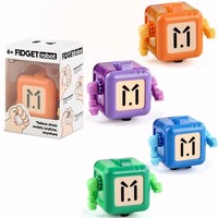 Jouets sensoriels portables pour adultes, cube magique à tenir en main, robot relaxant, jouet anti-stress, mini cube à doigts