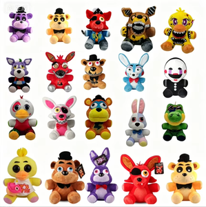 Peluche de Estilo 86 Foxi de <span class=keywords><strong>Five</strong></span> Nights <span class=keywords><strong>at</strong></span> <span class=keywords><strong>Freddy</strong></span>'<span class=keywords><strong>s</strong></span>, Nightmare <span class=keywords><strong>Freddy</strong></span>, Bonnie, Peluche de Animales de 18-28 cm - Product Image 1