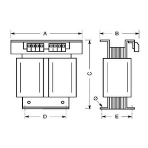 Transformador de Potencia Era 230TC4000 35kg para Uso Industrial - Product Image 1