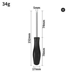 Tournevis simple et compact <span class=keywords><strong>Phillips</strong></span> et Torx avec manche en plastique, isolé, pour le bricolage, ordinateurs, bureaux et armoires - Product Image 6