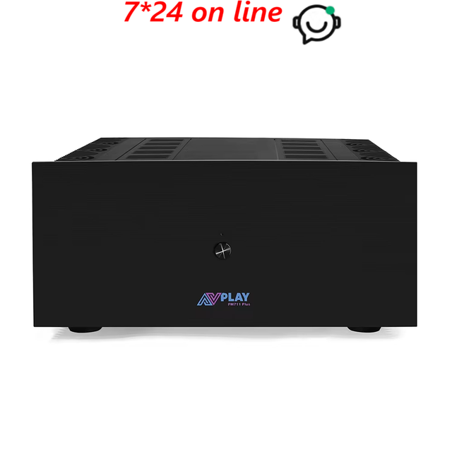 AVplay FM711 Plus FN711MK2 Plus Class AB Power Amplifier 300W*2 Block Transformer Low Noise THD