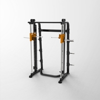 Machine Smith Iso-Latérale Commerciale à Charge de Plaques pour Squat, Bench Press et Entraînement de Force
