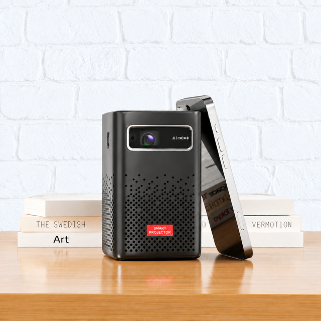 Factory Price Wholesale Mini Projector Built-In Battery Portable Smart Android DLP Outdoor Projector for Wholesale Projector
