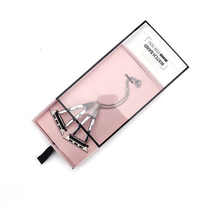 Transparent Recycled <b>Materials</b> Watch Strap <b>Packaging</b> Box with UV Coating Customizable Bracelet & Jewelry Gift Box - Product Image 2