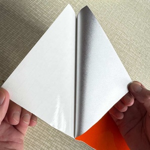 Cuentas de Vidrio Adhesivas Fuertes Amarillas y Blancas, Lámina Reflectante Retro para Señales de Tráfico - Product Image 3