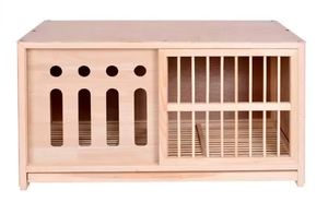 Cage à oiseaux naturelle en <span class=keywords><strong>bois</strong></span> massif rectangulaire pour animaux de compagnie, chat, chien, famille, cage à pigeons, cage de reproduction, boîte en <span class=keywords><strong>bois</strong></span> - Product Image 3