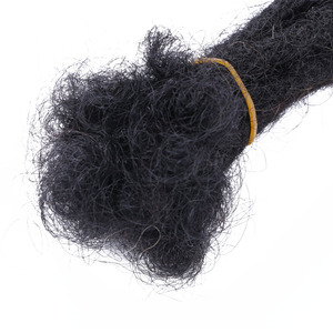 Extensiones de Cabello afro rizado de ganchillo, pelo humano Afro de 20 pulgadas, producto en oferta - Product Image 4