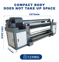 Imprimante UV à plat grand format industrielle Ricoh à 6 têtes d'impression, compatible avec l'impression sur cuir flexible, métal et bannières publicitaires