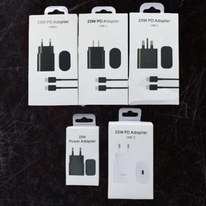 Originale Caricatore <span class=keywords><strong>cellulare</strong></span> Adattatore Da 25 W USB C caricabatterie Suti per Samsung S23 S24 S25 Ultra Chargeur - Product Image 5