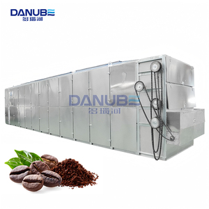 Continuous Working Herbal Spice Drying Equipment Mesh Belt Leaves Dehydrator Semen Coffee Bean Drying Machine - Product Image 1