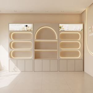 Exhibidores de Cosméticos de Madera Ecológica de Alta Gama 2026, Duraderos, para Salones de Belleza y Tiendas Minoristas - Estantes para Cuidado de la Piel y Uñas - Product Image 1