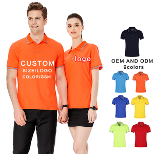 Logo personalizzato all'ingrosso del cotone 100% stampato per le Polo delle donne delle donne di pubblicità solida del risvolto t-shirt Plain <span class=keywords><strong>Sh</strong></span> - Product Image 3