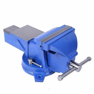 Wholesale <b>8</b>-Inch Heavy-Duty 30kg Rotary Bench Vise 200mm Steel and Cast <b>Iron</b> Industrial Grade Smooth Jaw Surface Swivel Base - Product Image 1