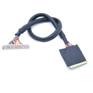 Câble micro-coaxial LVDS sur mesure 20454 40 broches pas de 0,5 mm, fil fin bleu pour panneau d'affichage EDP d'ordinateur portable - Product Image 6