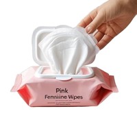 Toallitas Húmedas Desmaquillantes Femeninas, Antibacterianas, Ecológicas, Sin Alcohol, Suaves, para la Limpieza Diaria de Ojos, Labios y Rostro