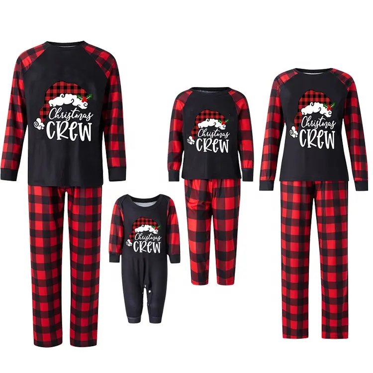 Y9350-wholesale pyjamas women sleepwear christmas pajamas family set clothes