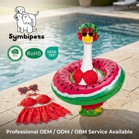 Vêtements pour oies de compagnie multi-styles d'été 23 pouces : Chemise hawaïenne, Série Bikini de plage, pour la natation quotidienne et les promenades en extérieur