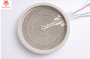 Elementos calefactores de cerámica elemento de superficie radiante bobina de calentamiento en miniatura horno de cerámica eléctrico disco conectado 230V/600W ~ 2000W - Product Image 2