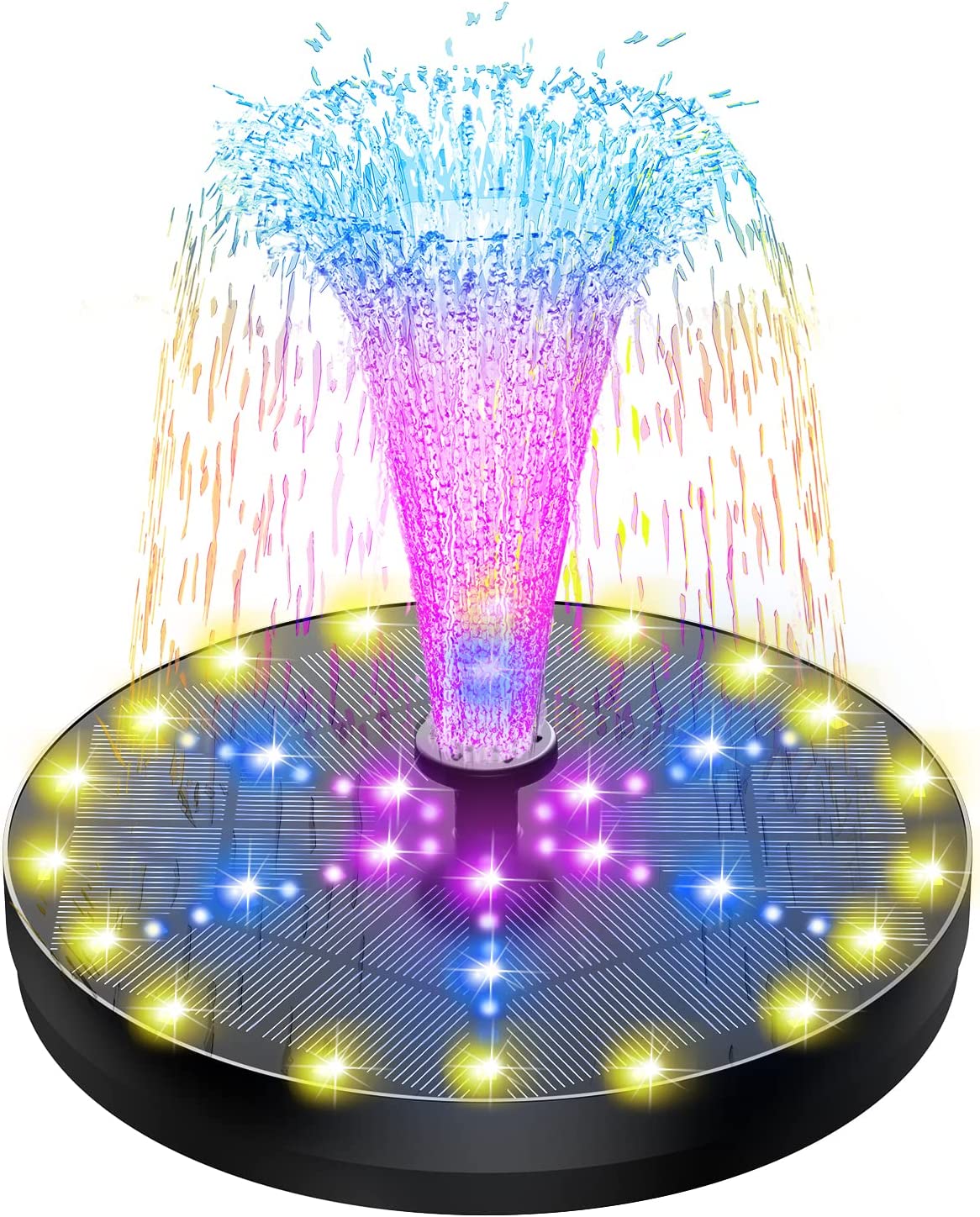 Negro con luz LED