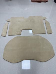 Tapis de sol de voiture 5 pièces en laine de luxe 20 mm, imperméables, anti-poussière et antidérapants, pour Toyota <span class=keywords><strong>LM</strong></span> 350h <span class=keywords><strong>LM</strong></span> 500h, avec tapis de coffre – Vente en gros usine - Product Image 6