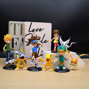 Figurines d'action Digimon de dessins animés japonais, jouets en PVC Digital Monster, Agumon, Taichi <span class=keywords><strong>Kamiya</strong></span>, Hikari, Gabumon, Patamon, Tailmon, figurines en plastique - Product Image 3