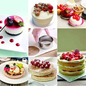 Ensemble de 12 emporte-pièces ronds pour biscuits, emporte-pièces à pâtisserie circulaires gradués en acier inoxydable, emporte-pièces pour beignets, moules à anneaux - Product Image 5