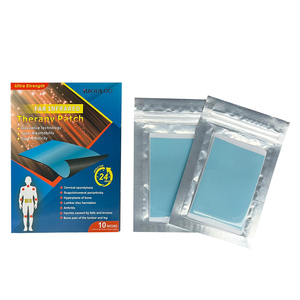 Patch de thérapie par infrarouge lointain HAOBLOC pour <span class=keywords><strong>les</strong></span> personnes souffrant de maux de dos, en coton pur, 7cm*10cm, certifié ISO, EP-101, durée de conservation de 2 ans, bleu - Product Image 1