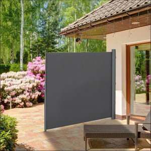 עם 50 + UV הגנה נשלף מתקפל פאטיו פרטיות צד סוכך חיצוני פטיו פרטיות צד סוכך מסך מידות - Product Image 6
