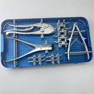 Instruments orthopédiques en acier inoxydable, ensembles d'instruments chirurgicaux manuels, fragments grands et petits, instruments orthopédiques de haute qualité - Product Image 3