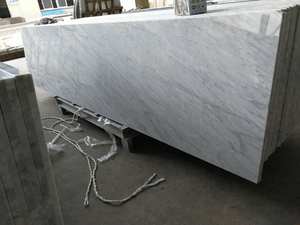 Bianco Carrara Modern Polished Big <b>Slab</b> Waterproof Marble Countertop for Living Room Bathroom Entry Villa Indoor - Product Image 4