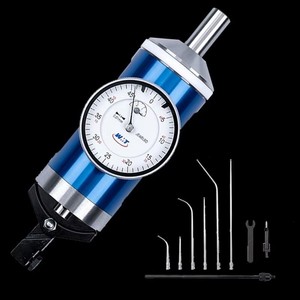 TEBAK 0-3mm <span class=keywords><strong>0.01mm</strong></span> Conjunto de Indicadores de Centramento Coaxial com Estojo de Armazenamento, Indicador Coaxial Preciso para Teste de Centro em Fresadoras - Product Image 1