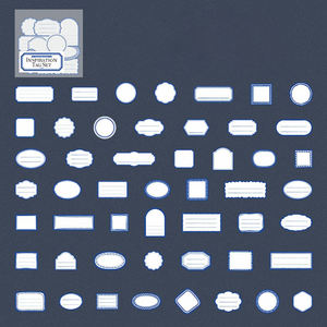 Paquete de 100 Hojas de Etiquetas Decorativas Autoadhesivas de Gran Tamaño, Colección Inspiration, con Corte Troquelado y Acabado Brillante - Product Image 6