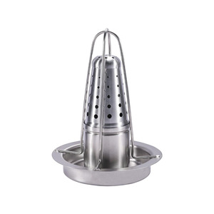Soporte Vertical Portátil de Acero Inoxidable para Asar Pollos con Bandeja Recolectora Desmontable, Herramienta para Parrilla BBQ, Uso Exterior, Horno Ahumador - Product Image 6