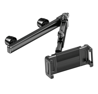 Support de tablette pour appuie-tête de voiture, pour siège de voiture et bureau, étanche, en ABS, réglable, support pour téléphone/tablette