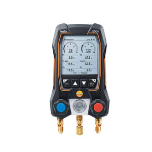 Juego de manómetros electrónicos Testo 550S para sistemas de aire acondicionado y refrigeración - Product Image 2