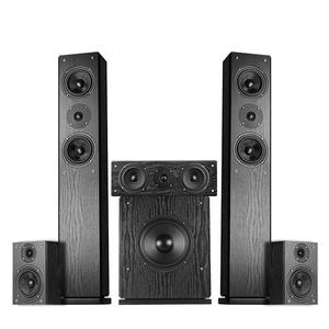 Nuevo Producto de 2023: Altavoz de Cine en Casa 5.1 Canales de Madera con <span class=keywords><strong>Subwoofer</strong></span> y Amplificador, Acabado en Laca de Piano - Product Image 5