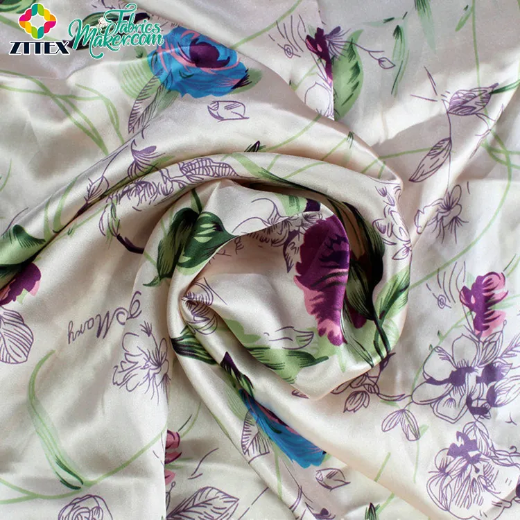 Top Grade Hot Model Kebaya Silk Backed Shantung Light Crepe Back Satin fabric textile raw material