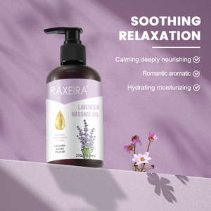 Huile essentielle pour soins de la peau Huile de massage relaxante chauffante Huile de massage à la <span class=keywords><strong>lavande</strong></span> de marque privée pour tout le corps Aromathérapie - Product Image 2