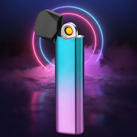 Briquet électrique MRVI à peinture mate, flamme pour cigares avec batterie au lithium, durable, personnalisable OEM/ODM, logo sur mesure