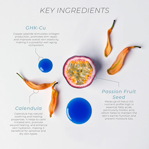 Crème hydratante pour le visage à base de GHK-<span class=keywords><strong>Cu</strong></span> vegan et naturelle, marque privée, pour restaurer l'élasticité, repulper, raffermir et rajeunir la peau du visage - Product Image 3
