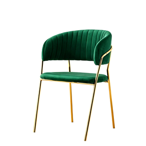 Silla de Comedor de Lujo, Silla de Sofá Mahjong para Oficina de Ventas de Hotel, Salón de Belleza, Silla de Maquillaje para Clientes de Salón de Uñas - Product Image 1