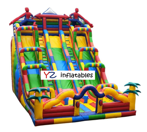 Tobogán Inflable Gigante <span class=keywords><strong>de</strong></span> Arcoíris <span class=keywords><strong>de</strong></span> 30 pies, Tobogán Acuático Inflable <span class=keywords><strong>de</strong></span> PVC <span class=keywords><strong>de</strong></span> Gran Tamaño con Piscina para Niños, Eventos <span class=keywords><strong>de</strong></span> Parques Infantiles - Product Image 3