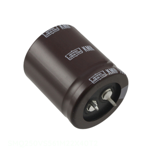 ตัวแทนจำหน่ายอย่างเป็นทางการ คาปาซิเตอร์อลูมิเนียม 560uF 20% 250V แบบ Snap-in รุ่น SMQ250VS561M22X40T2 แบบ Through Hole ความจุ 560 ยูเอฟ - Product Image 1