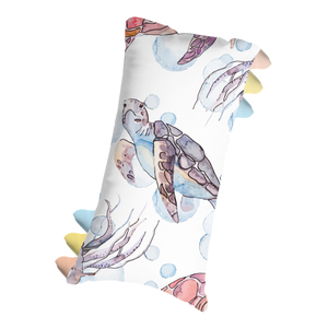 Almohadas personalizadas de tortuga <span class=keywords><strong>para</strong></span> niños pequeños, decoración de camas de bebé, conjunto de cojines <span class=keywords><strong>para</strong></span> recién nacidos, <span class=keywords><strong>almohada</strong></span> tumbona de bambú y LICRA <span class=keywords><strong>para</strong></span> bebé - Product Image 1