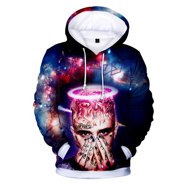 New Designs Hot Sale 3d Printed Music Star Hoodie Wholesale Printed Stock Sweatshirt Hoodie Supplier